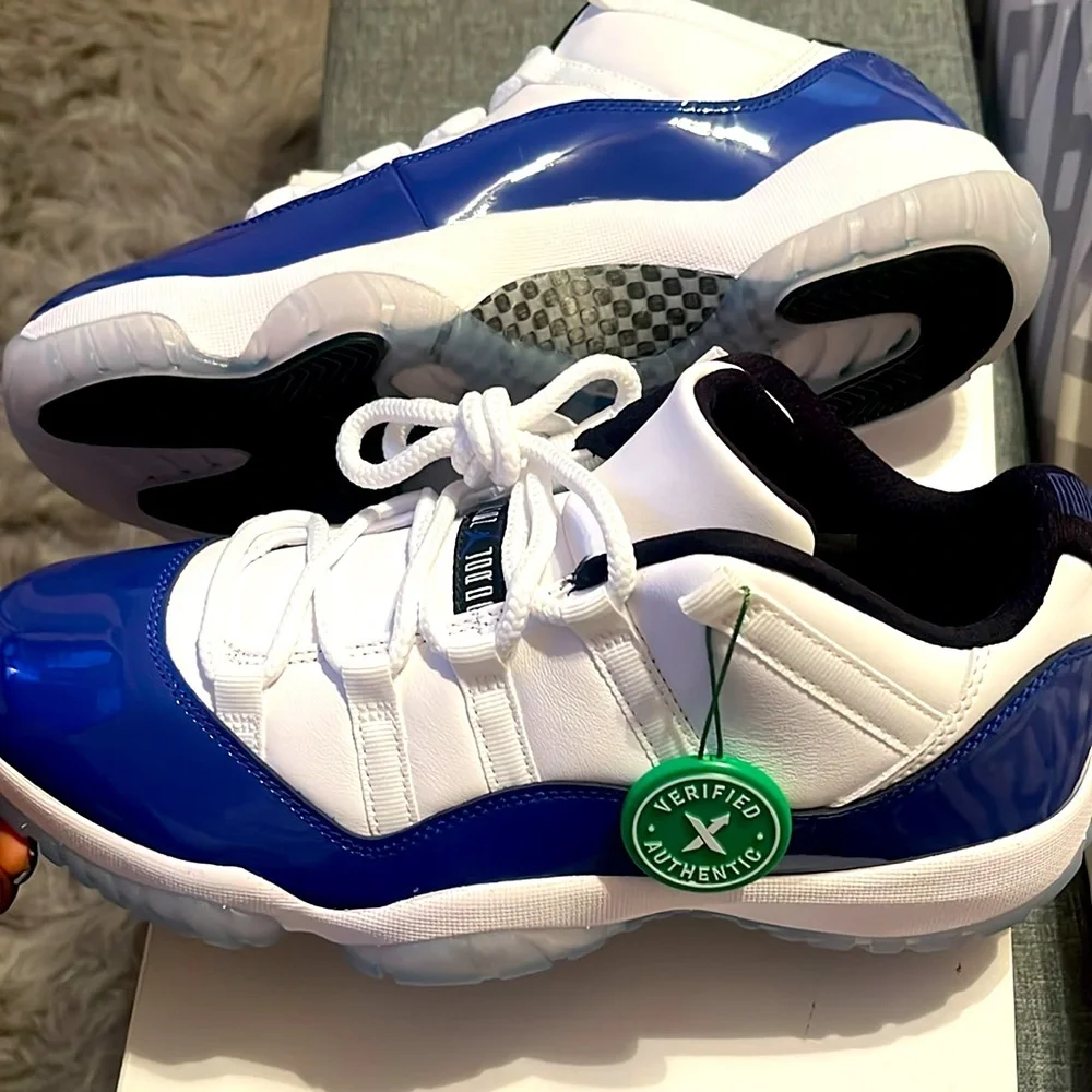Authentic Jordan 11’s Retro Low - Picture 3 of 5